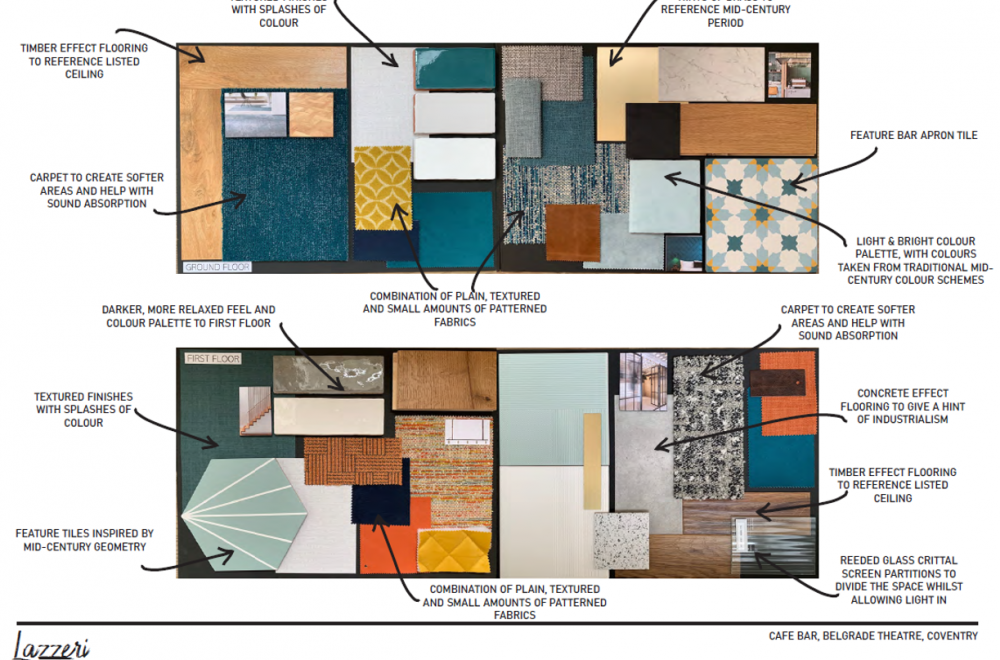 A few ideas which have inspired the redevelopment of our cafe, thanks to Lazzeri Creative Interiors
