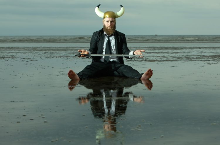 Picture Toby Williams 07920841392. James Rowland Who is appearing in Team Viking at The Edinburgh Festival.