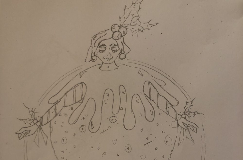 Dame Matilda Pudding - Puss in Boots costume design by Mark Walters