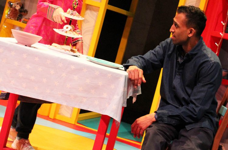 Natalie Davies as Jabala and Jay Varsani as Dad