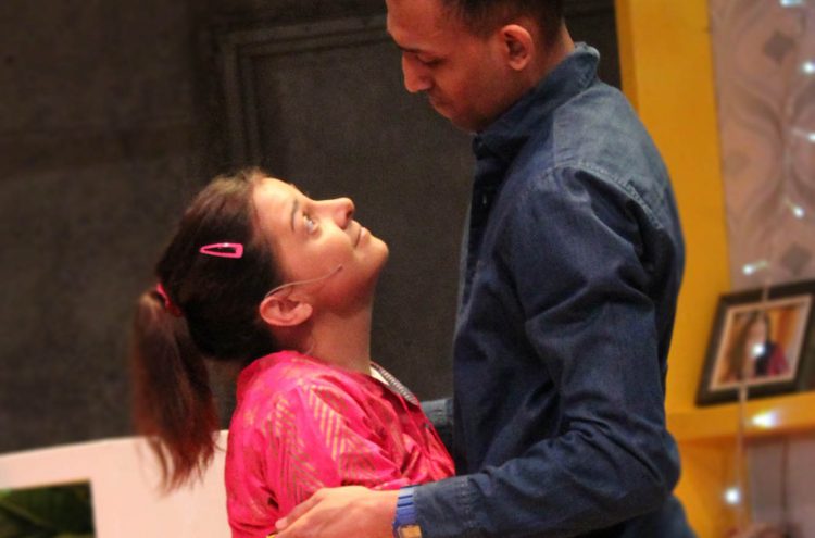 Natalie Davies as Jabala and Jay Varsani as Dad