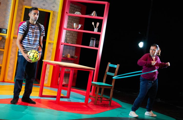 Jay Varsani as Munir and Natalie Davies as Jabala