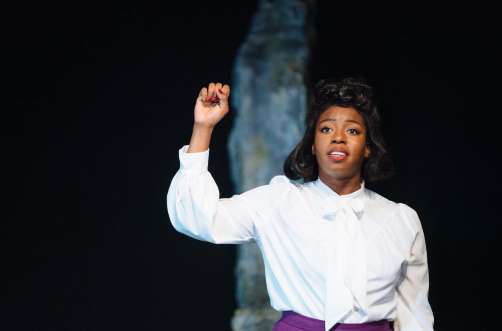Aminita Francis as Henreitta Lacks - photo by Helen Murray