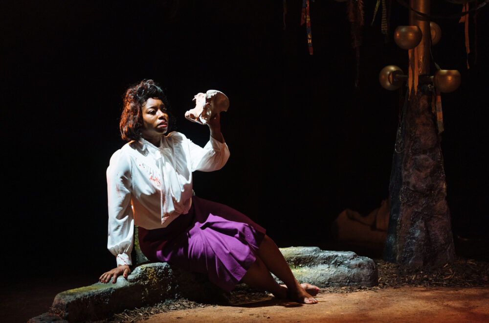 Aminita Francis as Henreitta Lacks - photo by Helen Murray