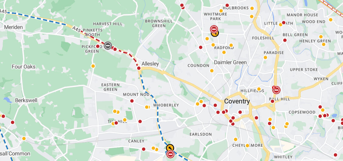 Traffic update