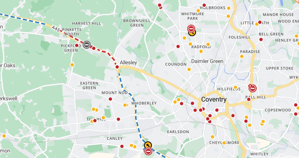 Traffic update