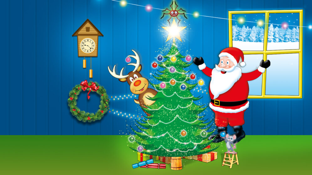 Santa&#8217;s Sparkly Surprise