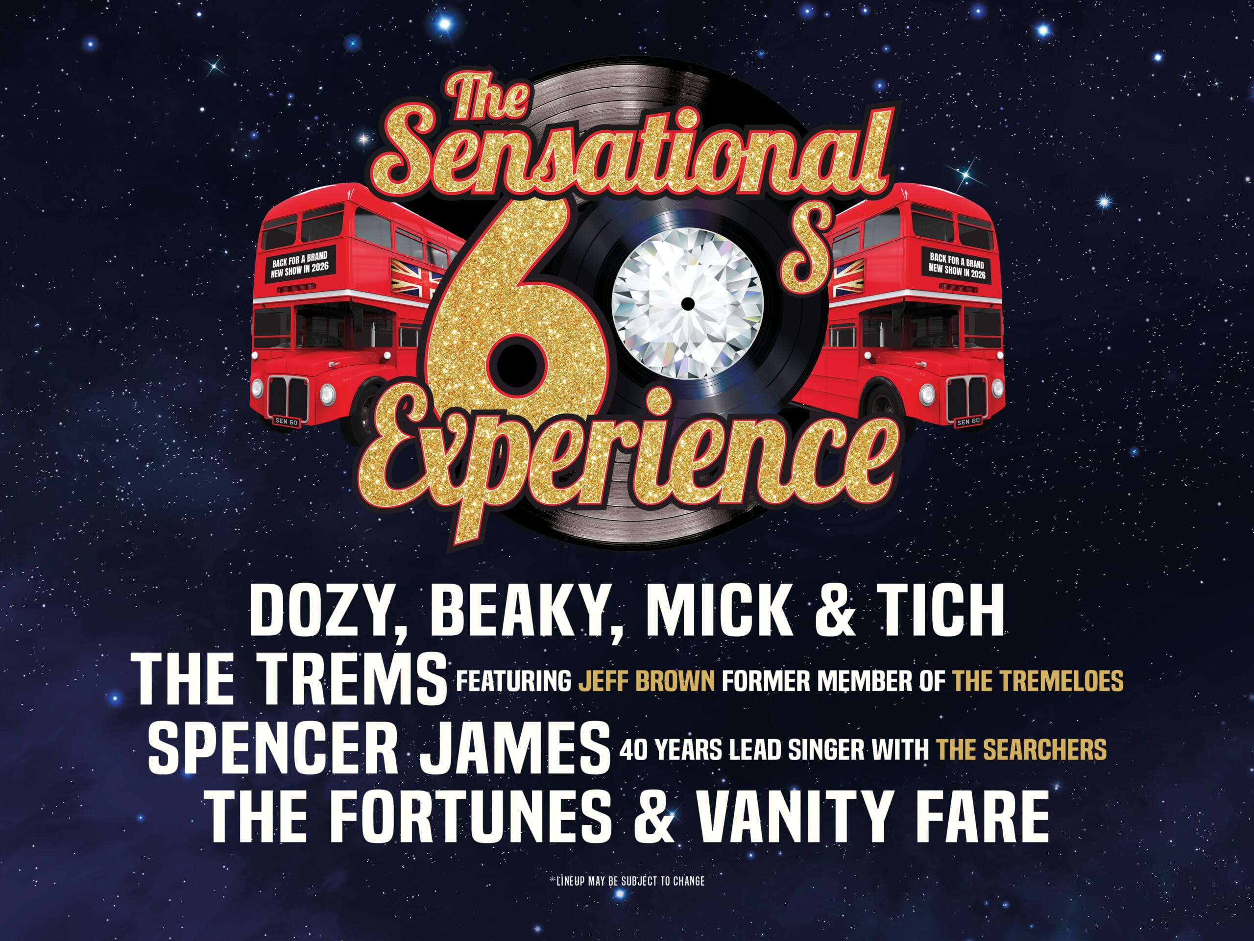 The Sensational 60s Experience