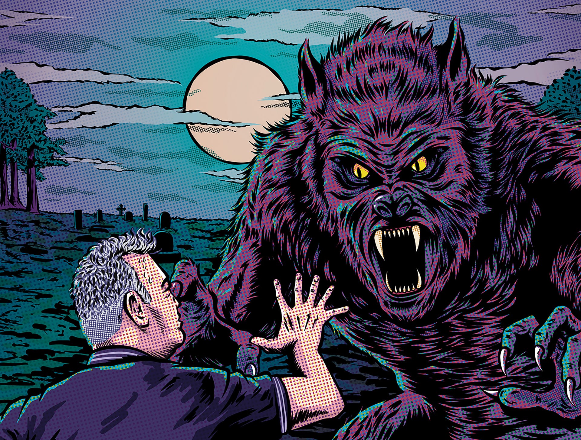 Stewart Lee vs The Man-Wulf